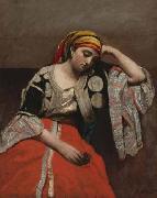 Jean Baptiste Camille  Corot Juive dAlger oil painting artist